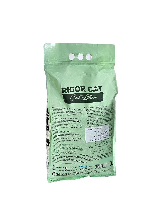 RIGOR Cat Litter 10Liter Aloe Vera Scented TRIPLE ACTION - Image 5