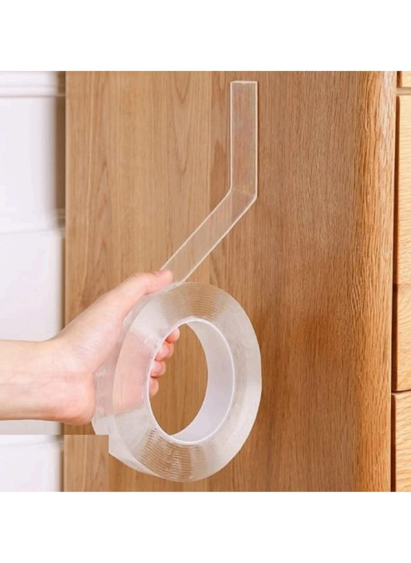 Generic Double-Sided Adhesive Roll Nano Tape5 meter Clear 