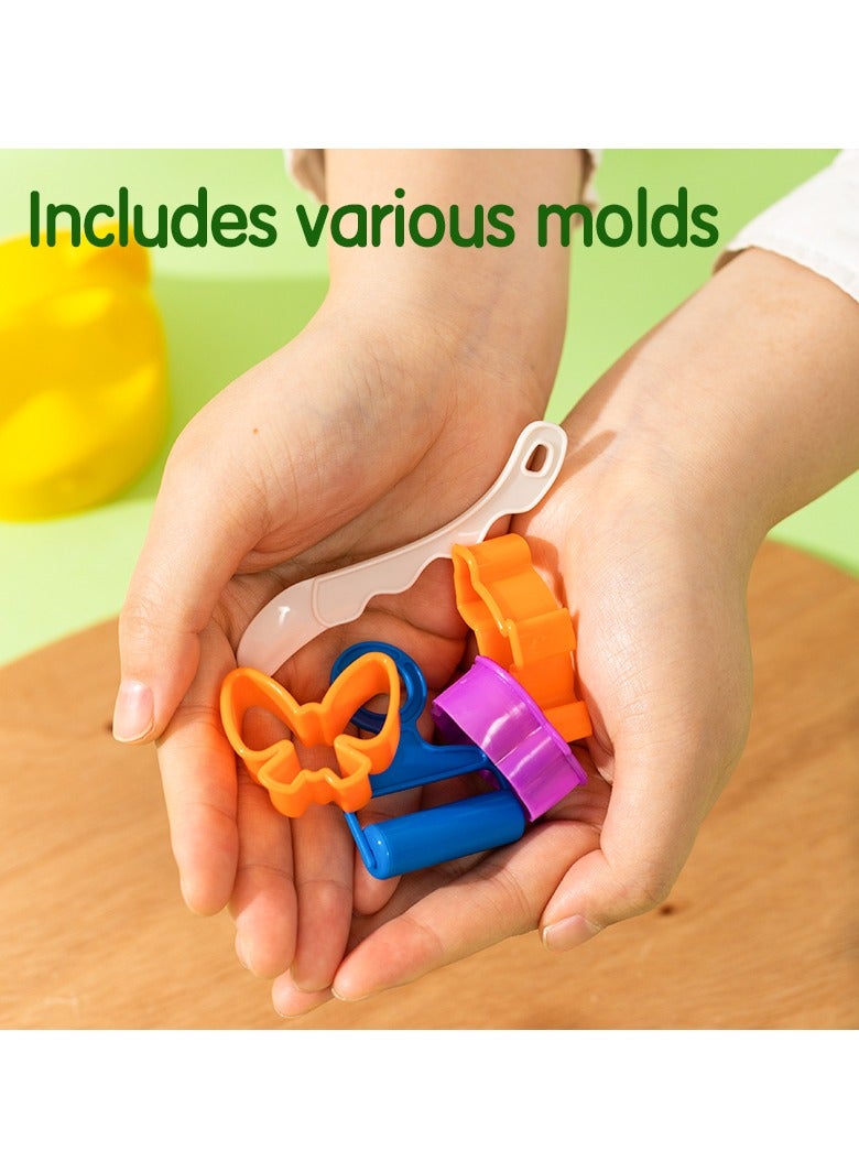 Deli Deli CLAY DOUGH 24 COLORS ,280GM WITH TOOL KIT(EXPLORA ) - Image 5