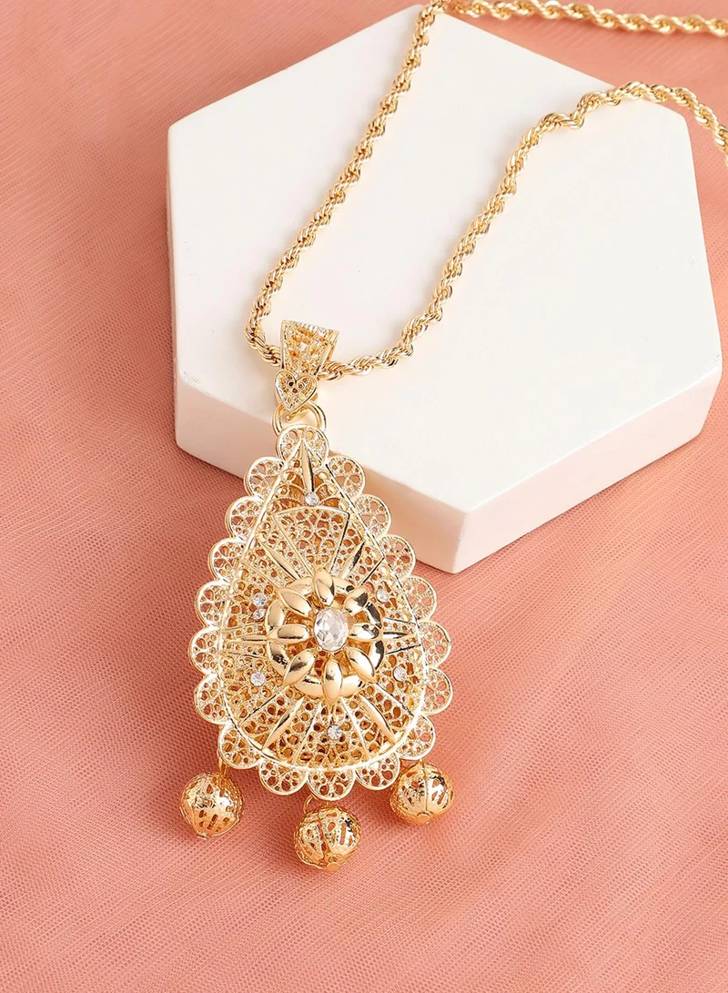 SOHI Party Artificial Necklace Jewellery