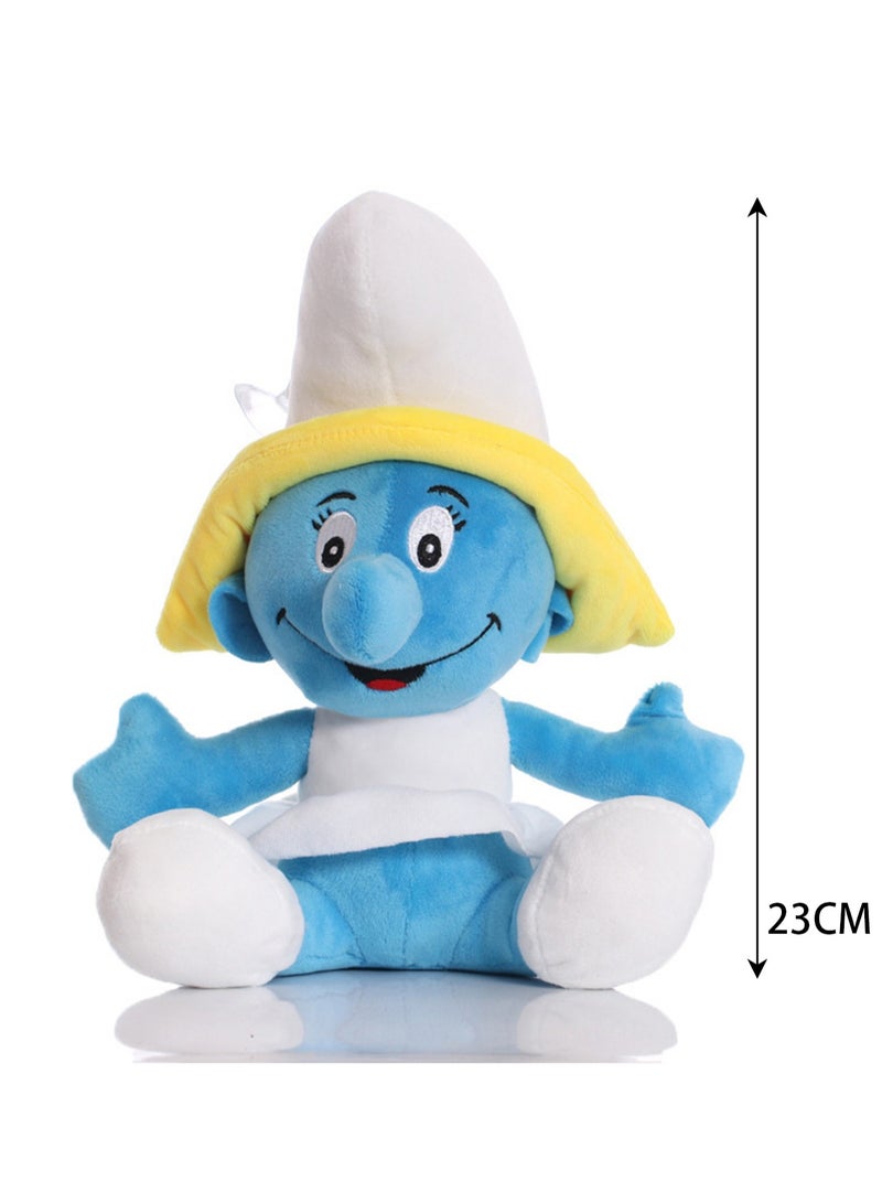 Smurfs Children's Plush Toy Doll Gift (Smurf With Yellow Hat)  - Image 2