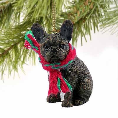 Conversation Concepts French Bulldog Tiny Miniature One Christmas Ornament  15  2 Tall