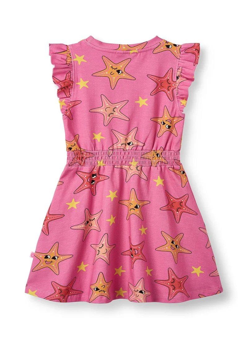 Småfolk Sleeveless dress with starfish