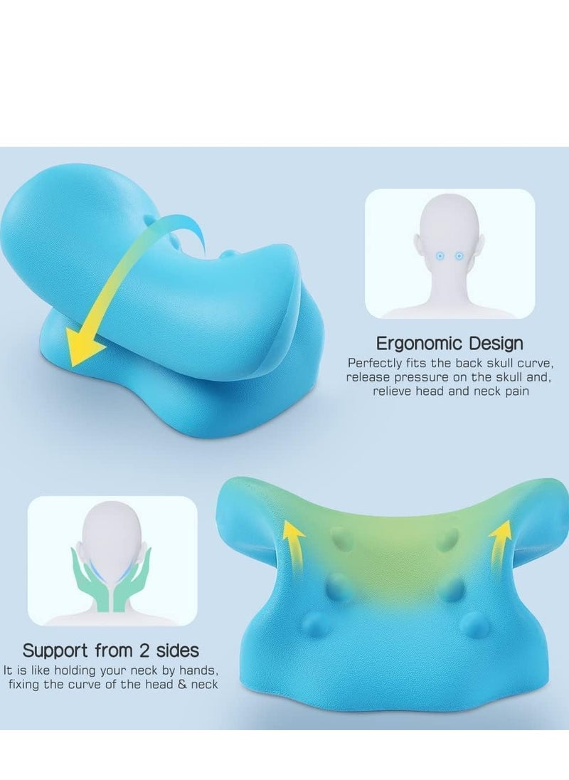 XVersion Cervical Spine Pillow for Neck and Shoulder Pain Relief | Relaxer, Shoulder Correction, and Posture Support  - Image 5
