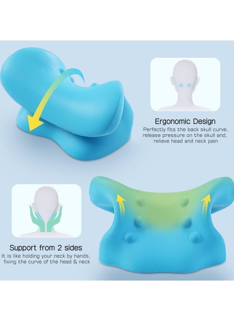 XVersion Cervical Spine Pillow for Neck and Shoulder Pain Relief | Relaxer, Shoulder Correction, and Posture Support  - Image 2