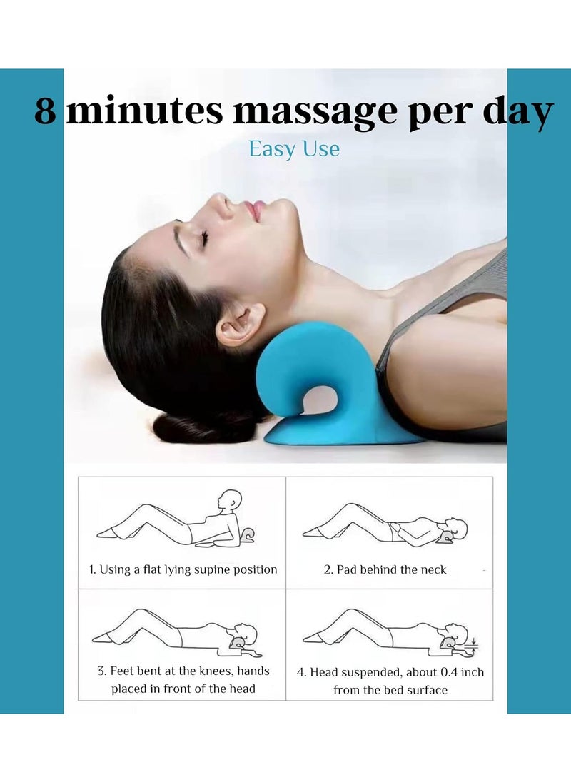 XVersion Cervical Spine Pillow for Neck and Shoulder Pain Relief | Relaxer, Shoulder Correction, and Posture Support  - Image 3