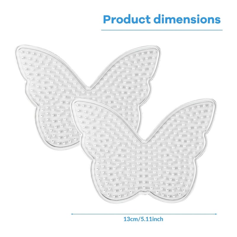 7 Color 2.6mm Modular Beads Square Box Set Butterfly Puzzle Bead Board - Image 4