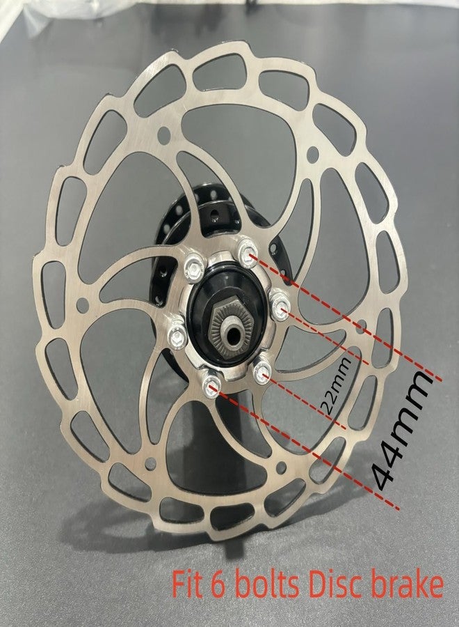 CDHPOWER Bicycle Hub 32 Holes Bike Disc Brake Rear Hub 135mm Quick Release Rear Wheel Hub for 7 8 9 10 11 Speed Cassette (32H Black) - Image 4