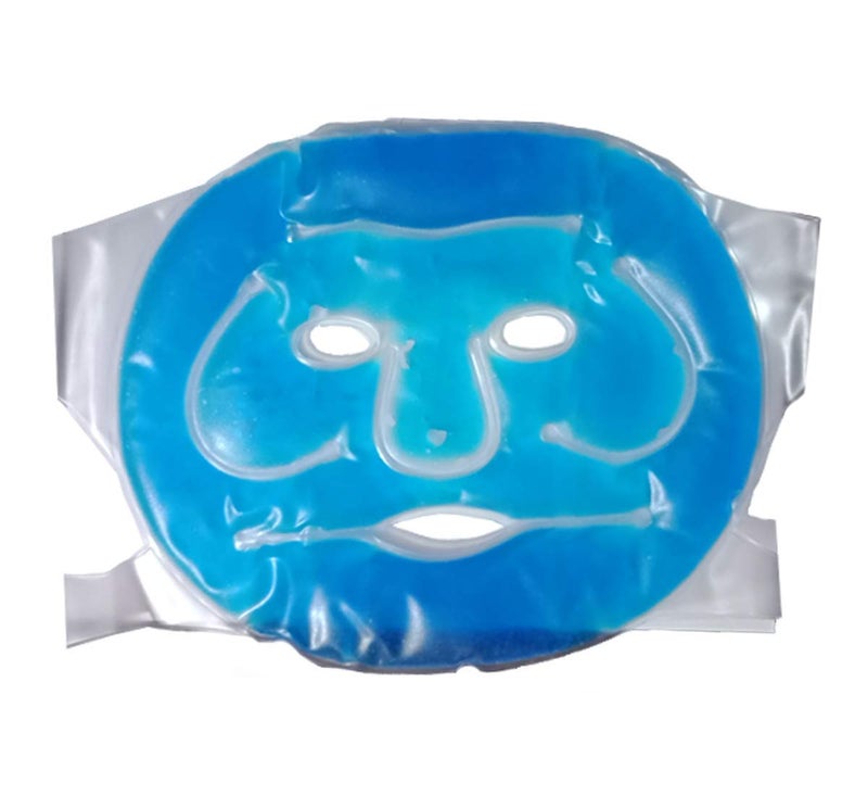 ZONVER ZONVER Cooling Gel Face Mask HotNCold Therapy For Your Face With Strap Relief From Common Condition Like Stress Tension Sinus Compact Special To Suit Your All Familly Members 1 - Image 2