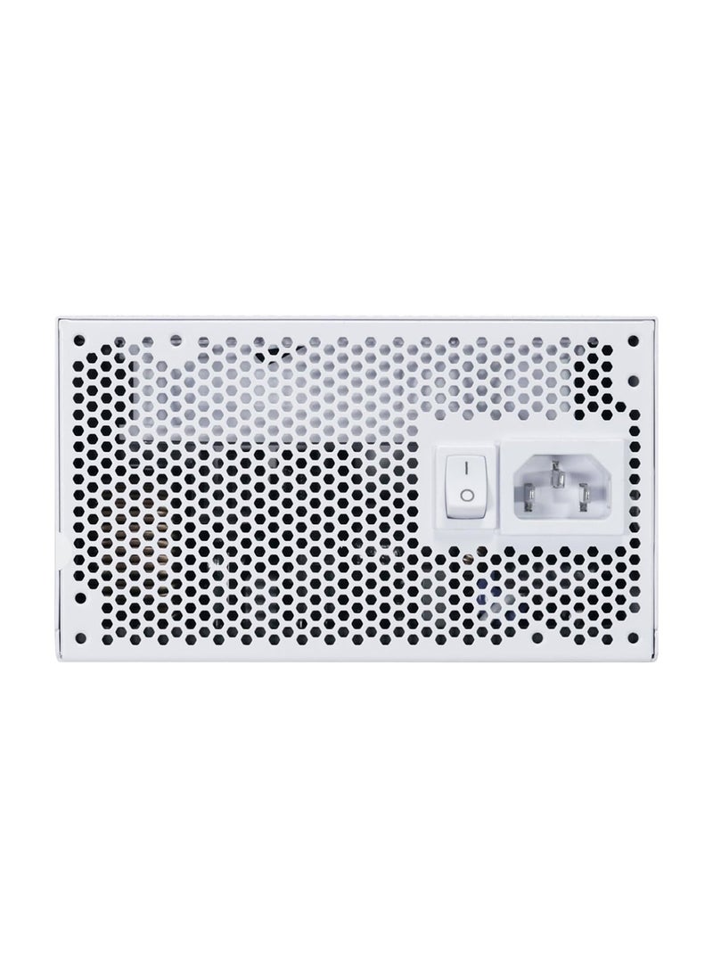 LIAN LI EDGE Gold 1000W Power Supply, Fully Modular ATX 3.0/3.1 Form Factor, 80 PLUS Platinum Certified, PCIe 5.1 Ready with 12V-2×6 Connector, USB/PWM Hub, L-Shape Design, FDB Fan, White | G9P.EG100G.WH00.UK  - Image 4