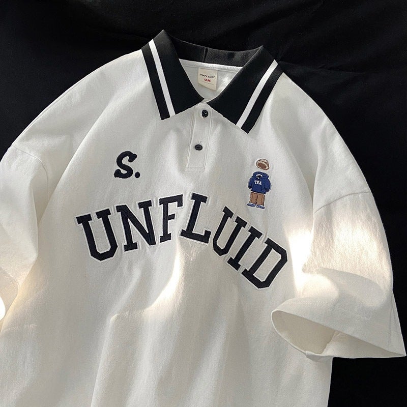 Versatile Mens Polo Top White