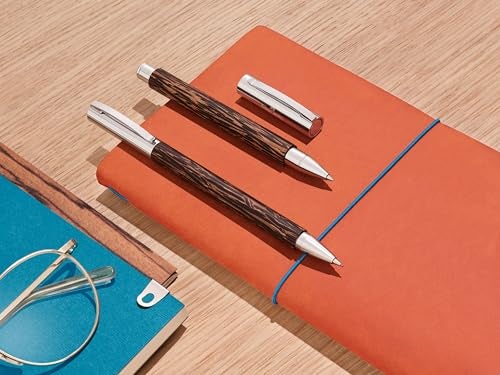Faber-Castell Ambition Fountain Pen, Coconut Wood - Broad - Image 3