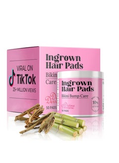 DIVINE DERRIERE Ingrown Hairs and Razor Bump Pads with BHA & AHA - Ingrown Hair Pads Topicals for Razor Burns - Razor Bump Stopper Waxing Skin Care, Ingrown Hair Treatment for Bikini Area and Razor Bumps  - Image 5
