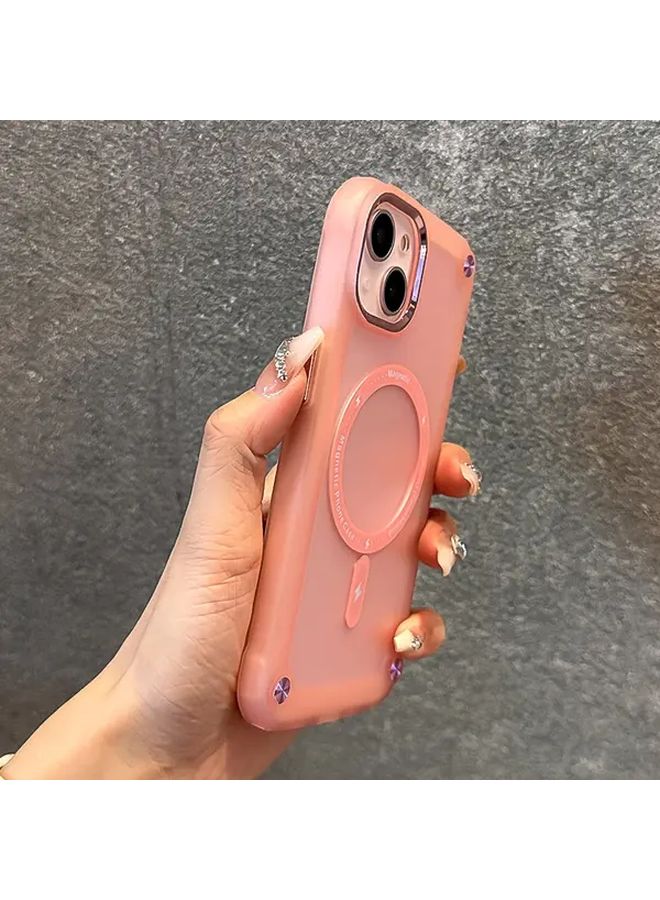 Transparent Black Matte Shockproof Magnetic Case For iPhone 16 Wireless Charging - Image 4