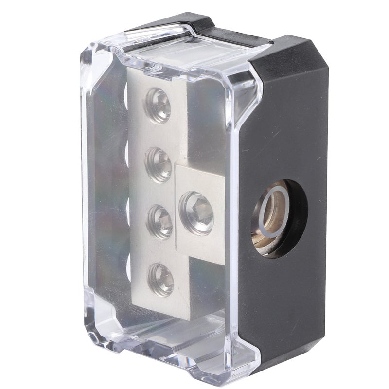 Power Distribution Block 1 Way in 4 Ways Out Car Audio Stereo Amp Splitter Connecting Box - Image 3