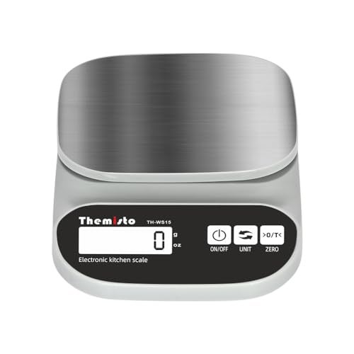 Themisto TH-WS15 Electronic digital Kitchen Weighing Scale |10 Kg|Back Light LCD| Made In India with 1 Year Warranty - Image 1