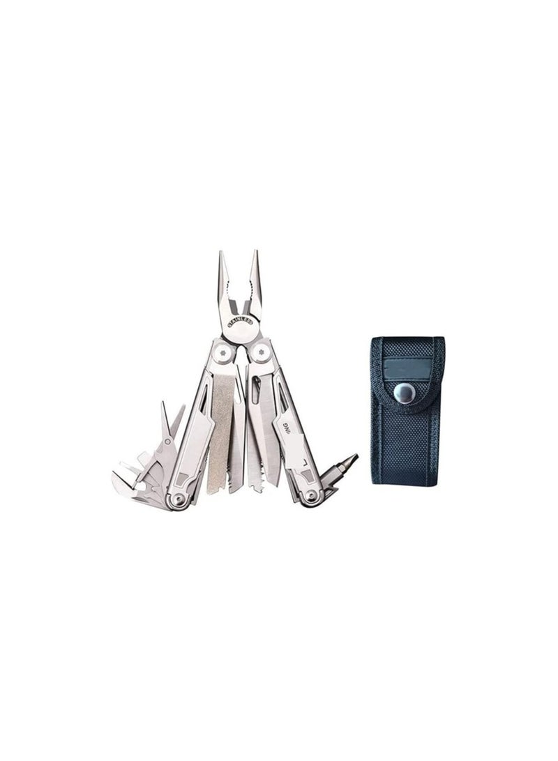 Daicamping DL12 Clip Multifunctional Clamps 7CR17MOV Folding Knife Tools Multitools Cable Camping Gear Multi Pliers Multi Tools  - Image 1