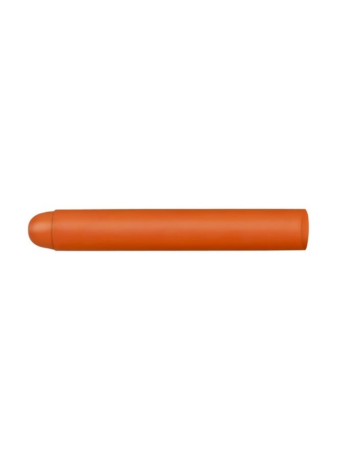 Markal Scan-It Plus Hard Lumber And Timber Crayon, 11/16" Round, 4-5/8" Length, Orange Sherbet (Pack Of 12) - Image 1