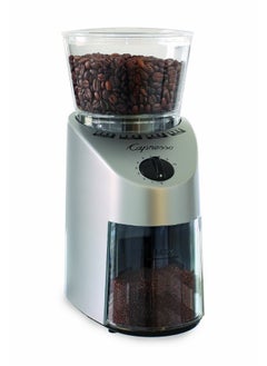 Capresso Capresso 560Infinity Conical Burr Grinder, Brushed Silver, 8.5-Ounce  - Image 2