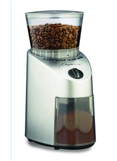 Capresso Capresso 560Infinity Conical Burr Grinder, Brushed Silver, 8.5-Ounce  - Image 1