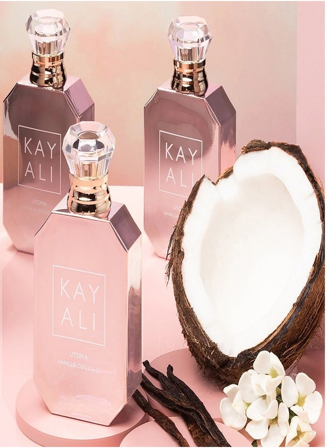 KAYALI - KAYALI Utopia Vanilla Coco | 21 Eau De Parfum Intense 10ml - Luxurious, Dreamy Fragrance with Vanilla, Coconut, White Florals, and Sandalwood for a Sensual and Captivating Experience - Image 1