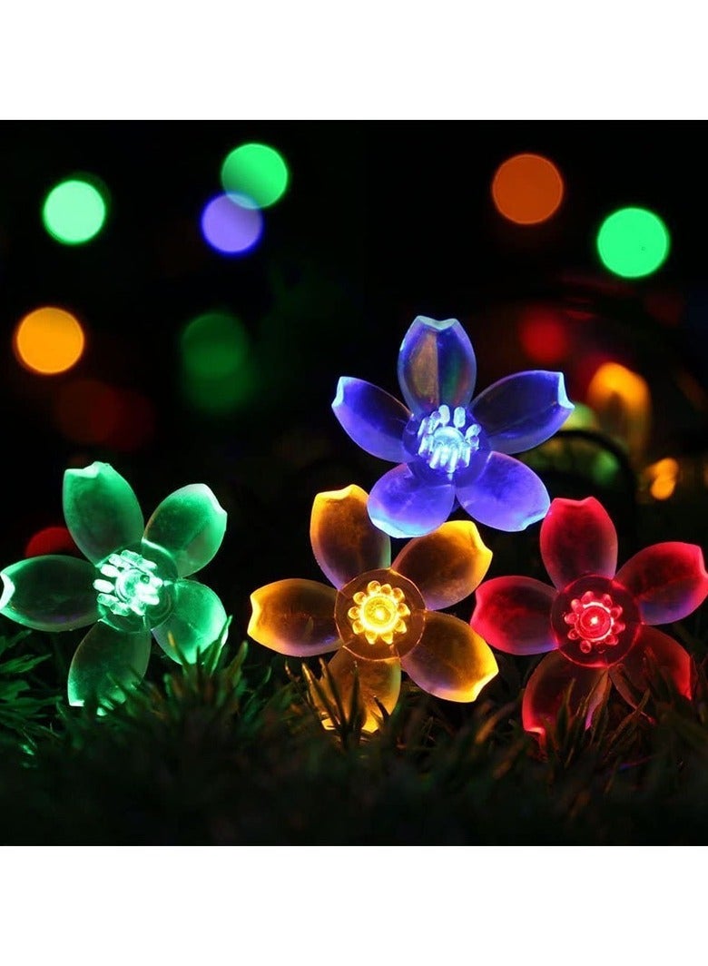 KUYING LED Solar Cherry Blossom Light String 