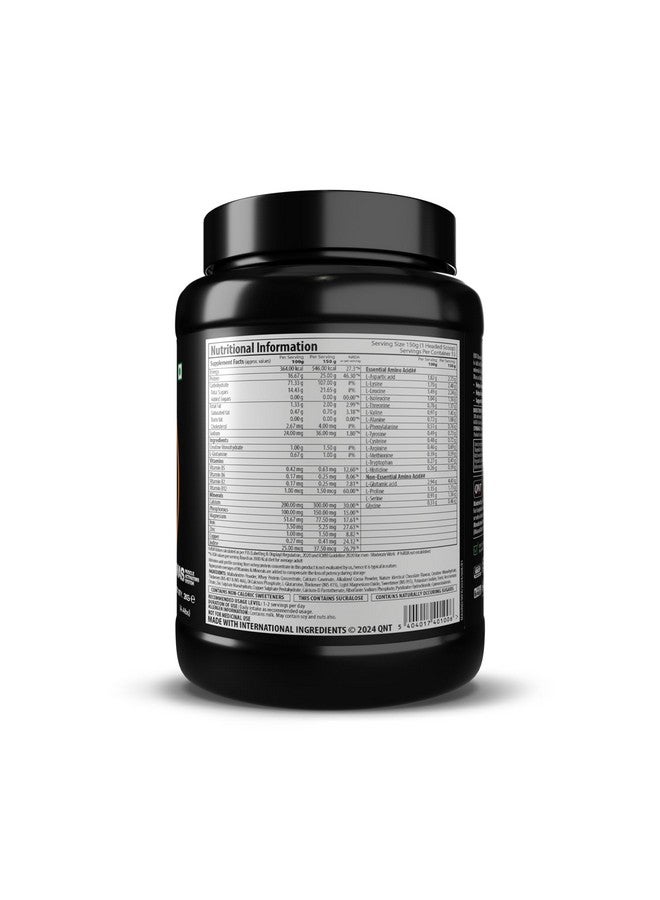 QNT Massive Mass Gainer | 2kg | Irish Chocolate | 13 Servings | 25g Protein, 5.7g BCAA | Supports Weight Gain, Recovery & Strength - Image 3
