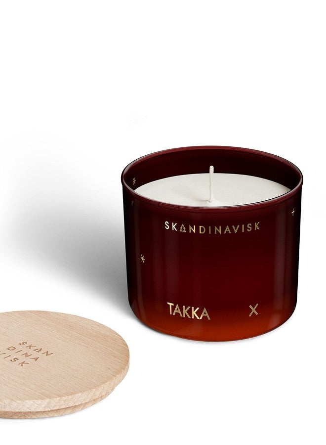 Skandinavisk FIRE & Light Giftset of 2 Scented Candles. NORDLYS 'Northern Light' and TAKKA 'Fireplace'. Vegan Formula. 2 x 3.17 oz. Gift Set - Image 5