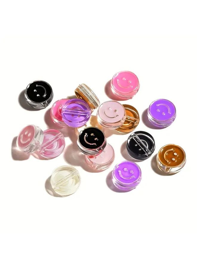 برتقالي 20مم 10 قطع خرز وجوه سعيدة لصنع المجوهرات DIY الأساور - Image 2