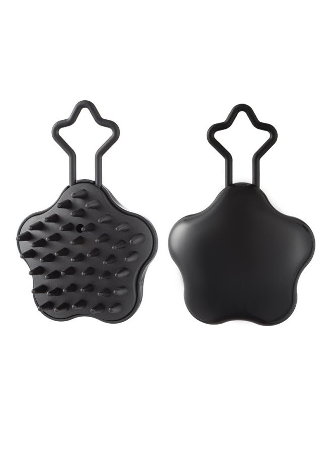 Star Co Teeth Wet And Dry Dual-use Massage Shampoo Brush Men's And Women's Cleaning Scalp Shampoo Brush Professional Shampoo Massage Brush