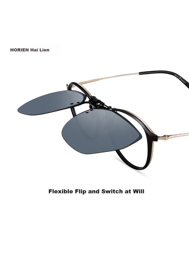 HORIEN Hailien Myopia Gl Sungl Clip Polarized Sungl Uni Driving Anti-glare Night Vision - Image 1
