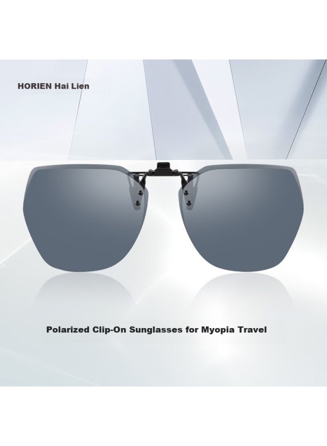 HORIEN Hailien Myopia Gl Sungl Clip Polarized Sungl Uni Driving Anti-glare Night Vision - Image 4