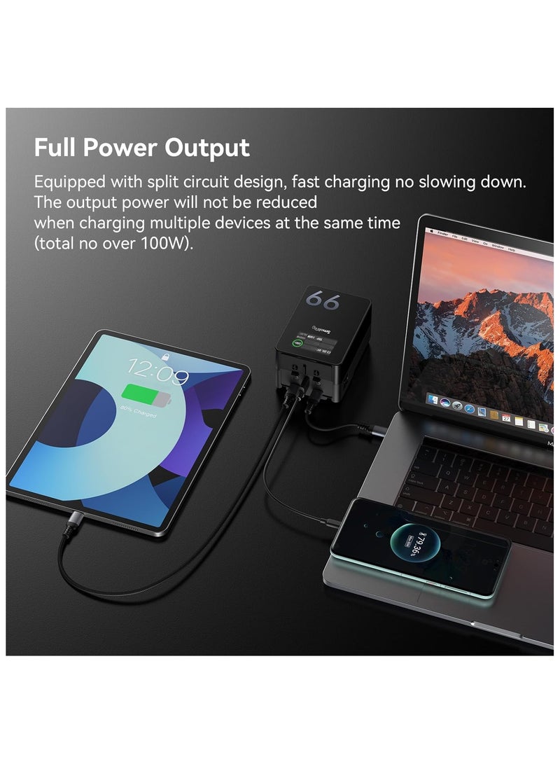 SMALLRIG V Mount Battery VB99 Pro 6700mAh 99Wh 14.8V V-Mount Battery Support 100W PD USB-C Fast Charger, with D-TAP, Dual USB-C, Dual DC Port, USB-A, for Camera, Camcorder, Monitor, Filmmaker - 4292 - Image 4