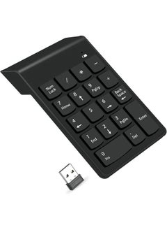 Generic Wireless Number Pad, Numeric Keypad 10 Key USB Keyboard, Financial Accounting Numpad for Laptop,Notebook,PC,Desktop  - Image 1