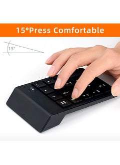 Generic Wireless Number Pad, Numeric Keypad 10 Key USB Keyboard, Financial Accounting Numpad for Laptop,Notebook,PC,Desktop  - Image 2