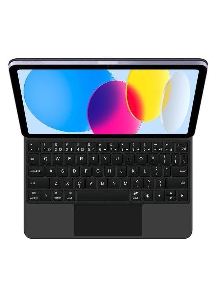 General - Magic Smart Bluetooth Keyboard Case Compatible with HUAWEI MateBook E 2023 12.6 Inch DRR-W76 with Trackpad RGB Keyboard for MateBook E 2023 - Image 1