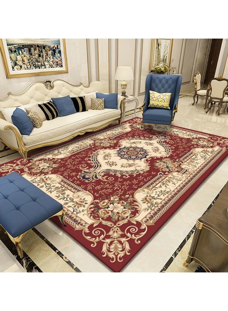 سجادة مستطيلة من ألياف البولستر القابلة للغسيل في الآلة