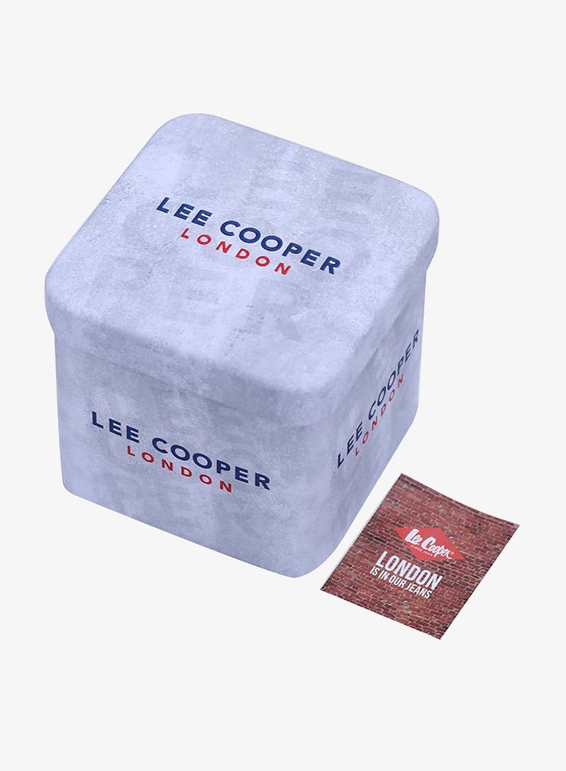 Lee Cooper Women's Mesh Analog Watch LC07815.410 - 20.5*26 mm - Image 4