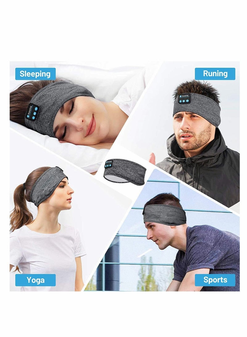Captaintech Sleep Headphones Wireless, V5.0 Sports Headband Headphones with Ultra-Thin HD Stereo Speakers, Ultra-Soft Sleeping Headphones, for Sports, Yoga, Side Sleepers, Air Travel and Relaxation - Image 5