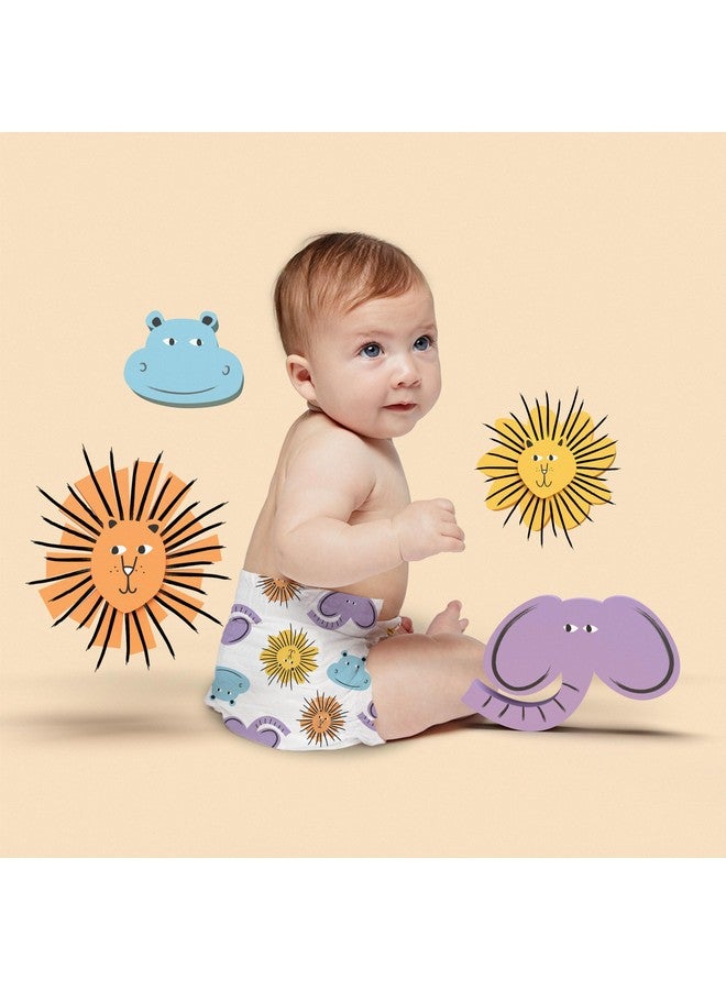 Hello Bello Premium Diapers Size NB, Safari Squad & Shine and Dandy Designs, 76ct Club Box - Image 3