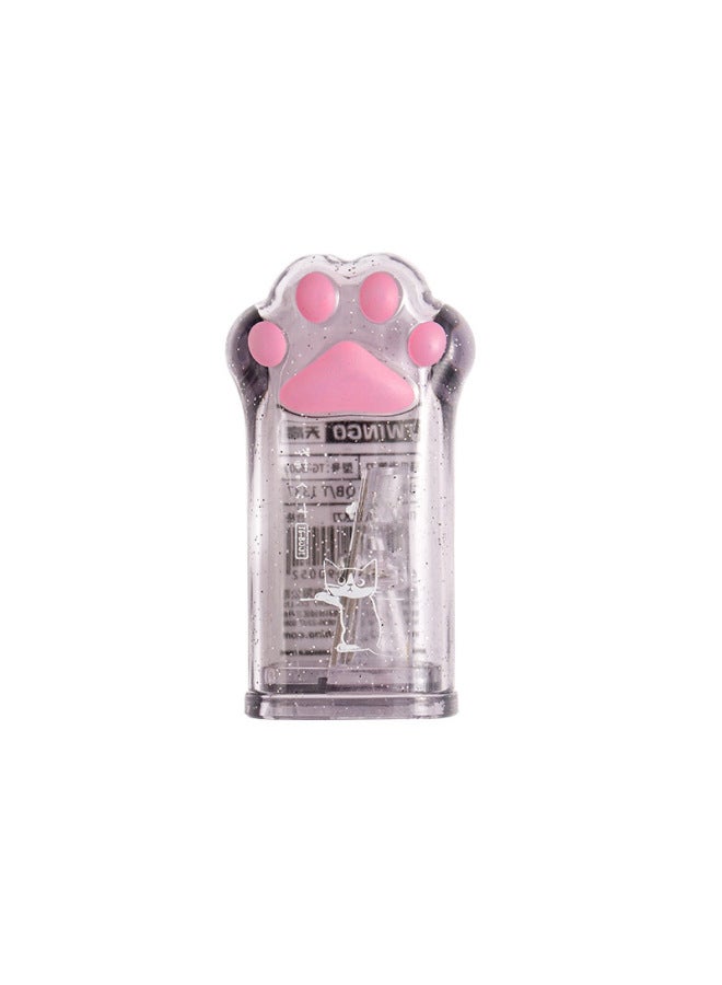 TwinGo Cute Creative Pencil Sharpener Cat Pen Sharpener Girl Heart High Color Value Cat Claw Pencil Sharpener - Image 1