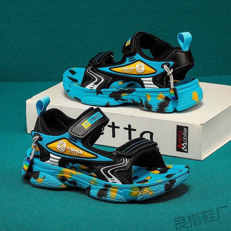 Jinjiang Dachang Children'S Sandals 2023 New Summer Girls Sports Sandals For Middle And Big Children Students Soft Bottom Boys' Defense - Image 5
