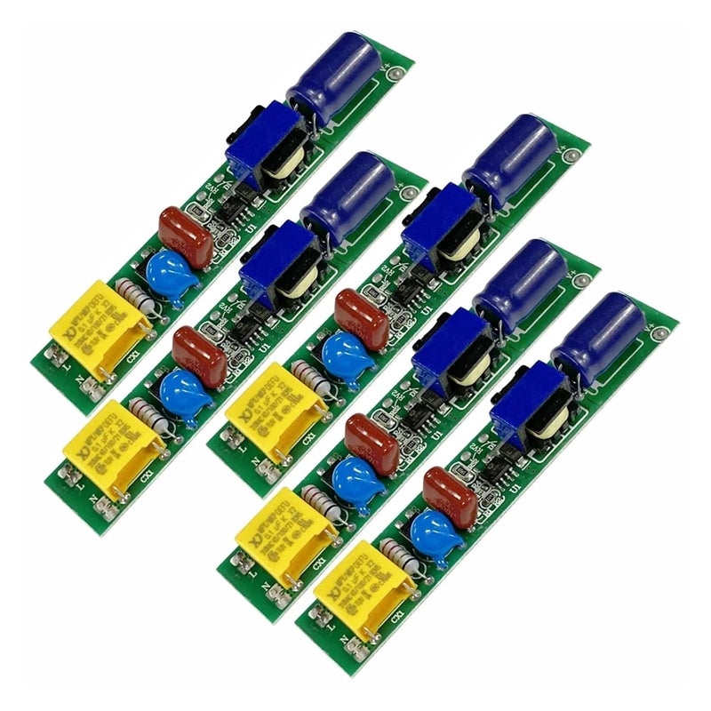 5PCS 18W 24W 36W Lighting Transformer 240mA 380mA 450mA LED Drive Power 90V-260V Suitable for 0.6M 0.9M 1.2M 1.5M T5 T8 T10 lamp(450mA) - Image 1