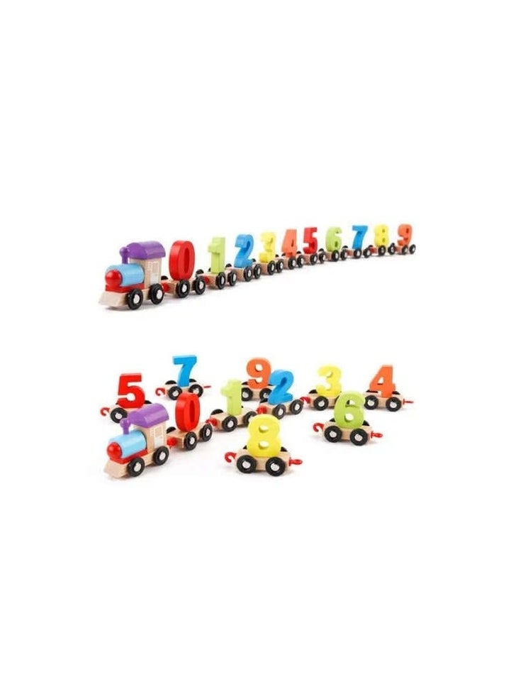 TOY GARDEN Train Toys Magnetic Set Includes 3 Engines And Storage Bag, Toy Train Sets For Kids Toddler Boys And Girls, Compatible With Major Brands Train Tracks Set  - Image 2