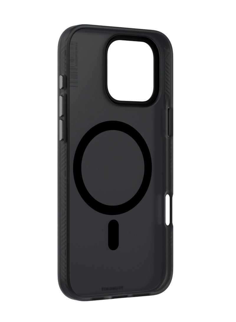 يونج كيت جراب مخفي من نسيج الرمل غير اللامع لهاتف iPhone 16 Pro Max - Image 3