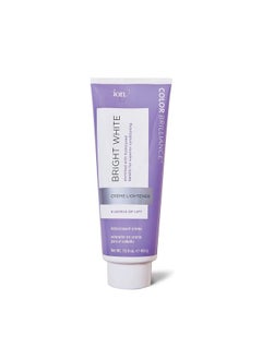 ION Bright White Creme Lightener Cream Hair Bleach Lifts Up To 8 Levels For All Hair Types Contains Hydrolyzed Keratin 15.9 Oz  - Image 1