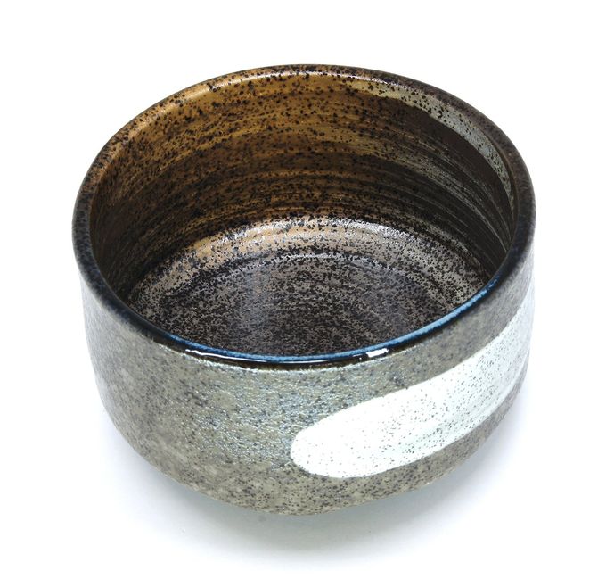 Mino Ware Japanese Handcrafted Matcha Tea Bowl Brown, Matcha Tea Cup Ceremony, Authentic Pottery, Hagoromo Chawan - Image 3