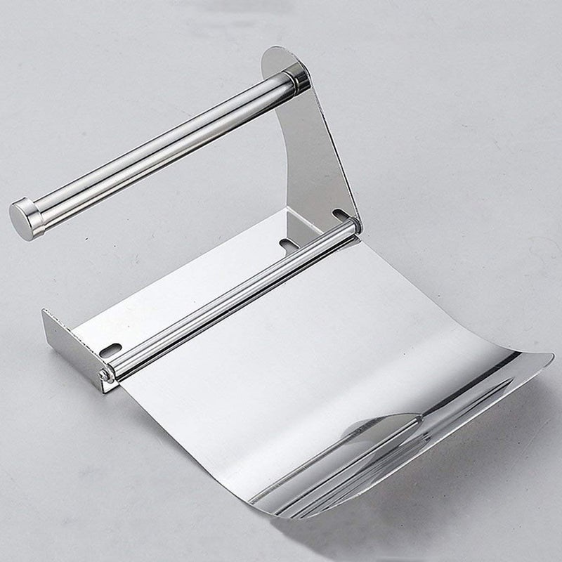 Imaashi Stainless Steel Toilet Paper Holder Anti-Rust Chrome Toilet Roll & Tissue Holder Bathroom Accessories Rack (1) - Image 4
