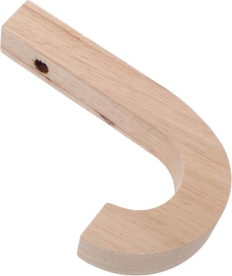 KICHOUSE Wooden Plant Hook Wall Mounted Hanging Bracket for Plants and Flower Pots Gardening for Indoor Outdoor Use Sturdy Wooden Wall Hook for Hanging Random Color - Image 1