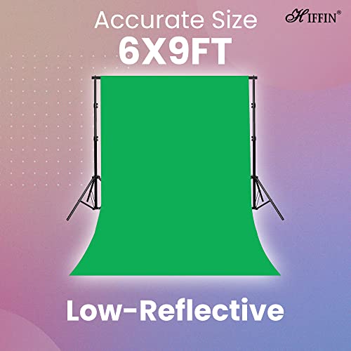 HIFFIN Professional 6x9Ft Green Screen Backdrop for Photography Background, Large Green Screen for Photoshoot, Game Live Steaming Video Conference (6x9Ft Green Backdrop) - Image 5